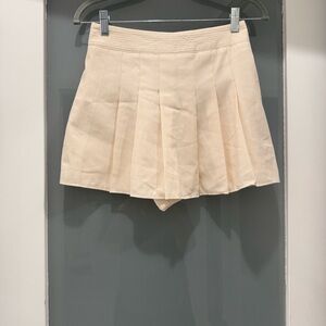 Zara Cream Mini Skirt